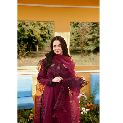 UMS-55 Janan Mother Daughter Chikenkari Jacquard Eid Edit by Simrans | Ready to Wear Asian Pakistani clothes