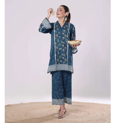 USN-18 Daily Pret Vol'8 Printed Lawn Co-Ords Set by Saphron