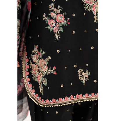 UA-216 Embroidered Cambric Cotton Collection by Umnaa | Ready to Wear Pakistani Asian clothes