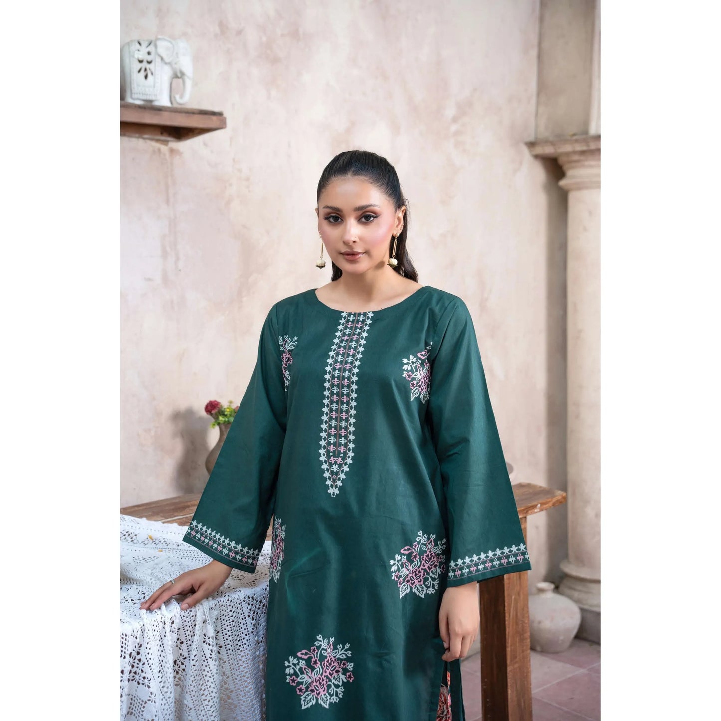 UMRZ-64 "Reat" by Rangz Embroidered Lawn Co Ord set collection| Ready to Wear Pakistani Asian clothes