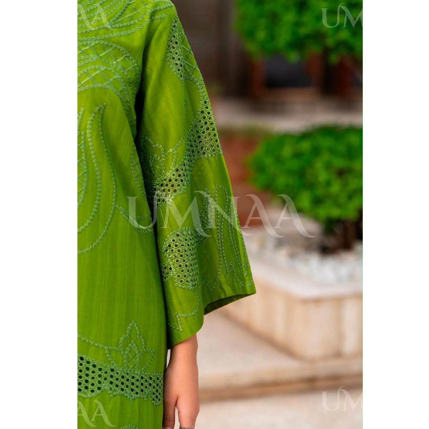 UA-276 Embroidered Trendy Cotton Co-Ord Set | Umnaa
