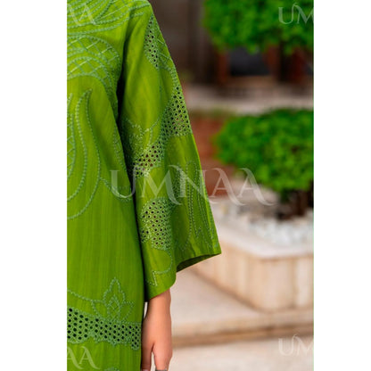 UA-276 Embroidered Trendy Cotton Co-Ord Set | Umnaa