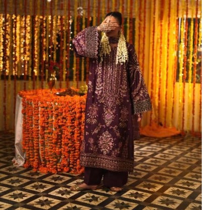 UCA-52 "Chand Bali" Luxury Viscose 3 Pc | Casuallite