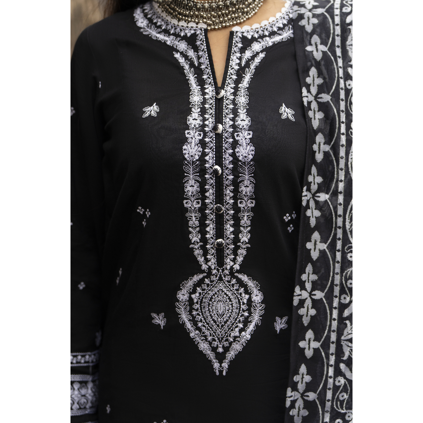UCA-16 3 Pc Embroidered Cotton Lawn Ready to Wear Eid Collection by Casuallite