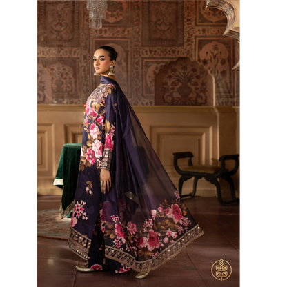 Luxury Embroidered Printed Cotton Silk Collection | Ready to Esra | Esra fashion