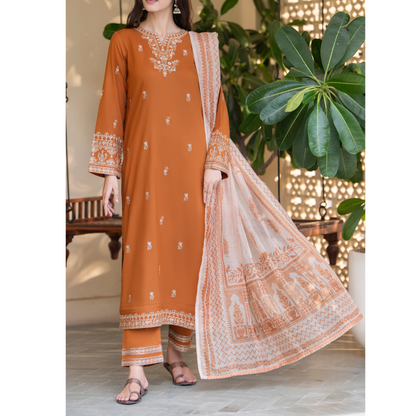 UCA-24 "Saavan" Premium Cotton Embroidered Collection by Casuallite