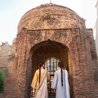 UCA-15 3 Pc Embroidered Cambric Cotton Ready to Wear Eid Collection by Casuallite