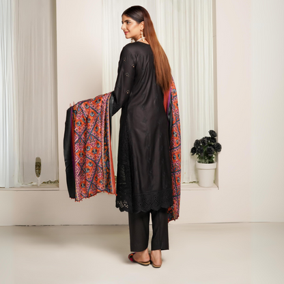 3 Pc Dhanak Collection | Ready to Wear | MUNIRA | UMMUN07