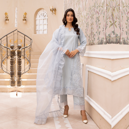 UMS-15 3 Pc Luxury Cambric Cotton by Simrans