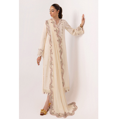 3 Pc Festive Embroidered Collection  | Ready to Wear | Qalamkar