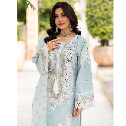 KC-1486 Chikenkari Luxury Cotton farshi Shalwar Collection | Ready to Wear | Karma Collection