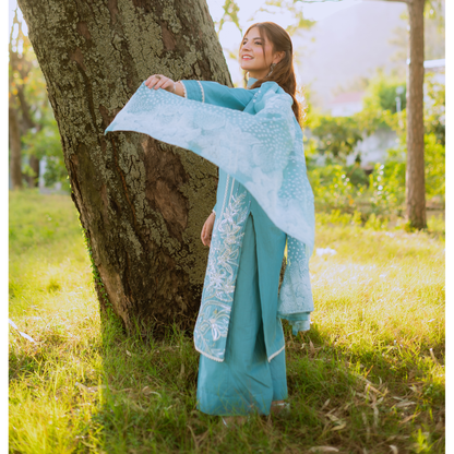 UA-120 Embroidered khaddar 3 Pc Collection | Ready to Wear | Umnaa