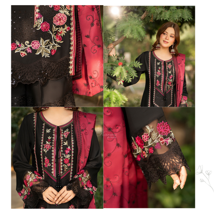 "Nigar" Kotrai Edition Luxury Embroidered 3 Piece by Karma Collection