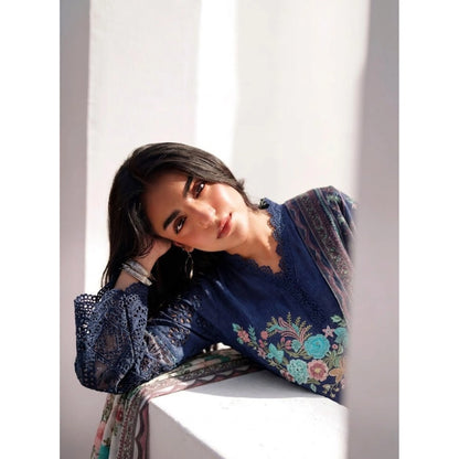 UA-186 Embroidered Cotton 3-Piece Collection | Ready to Wear Asian clothes