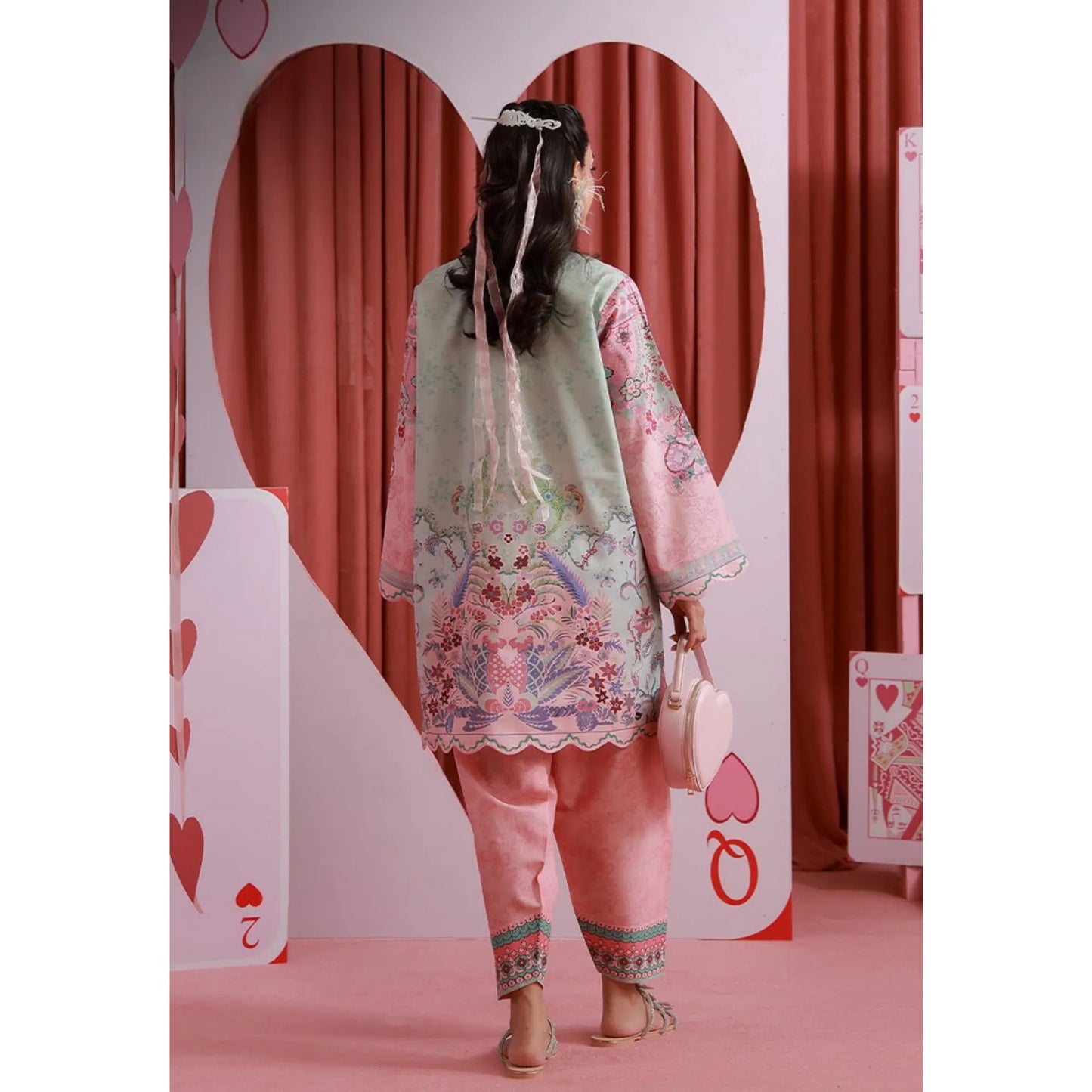 UAS-01 printed Pret by Asim jofa Printed Co Ord Set summer Collection Ready to Wear asian clothes