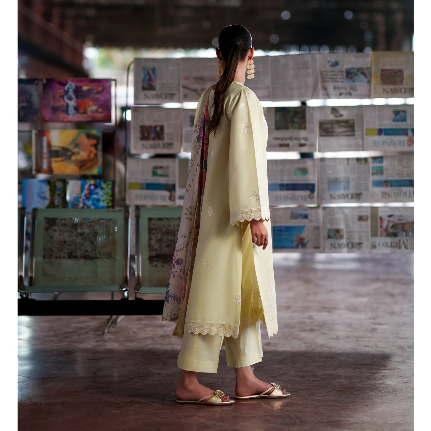 UCA-40 Summer Travels Embroidered Cotton Collection by Casuallite | Ready to Wear Pakistani Asian clothes