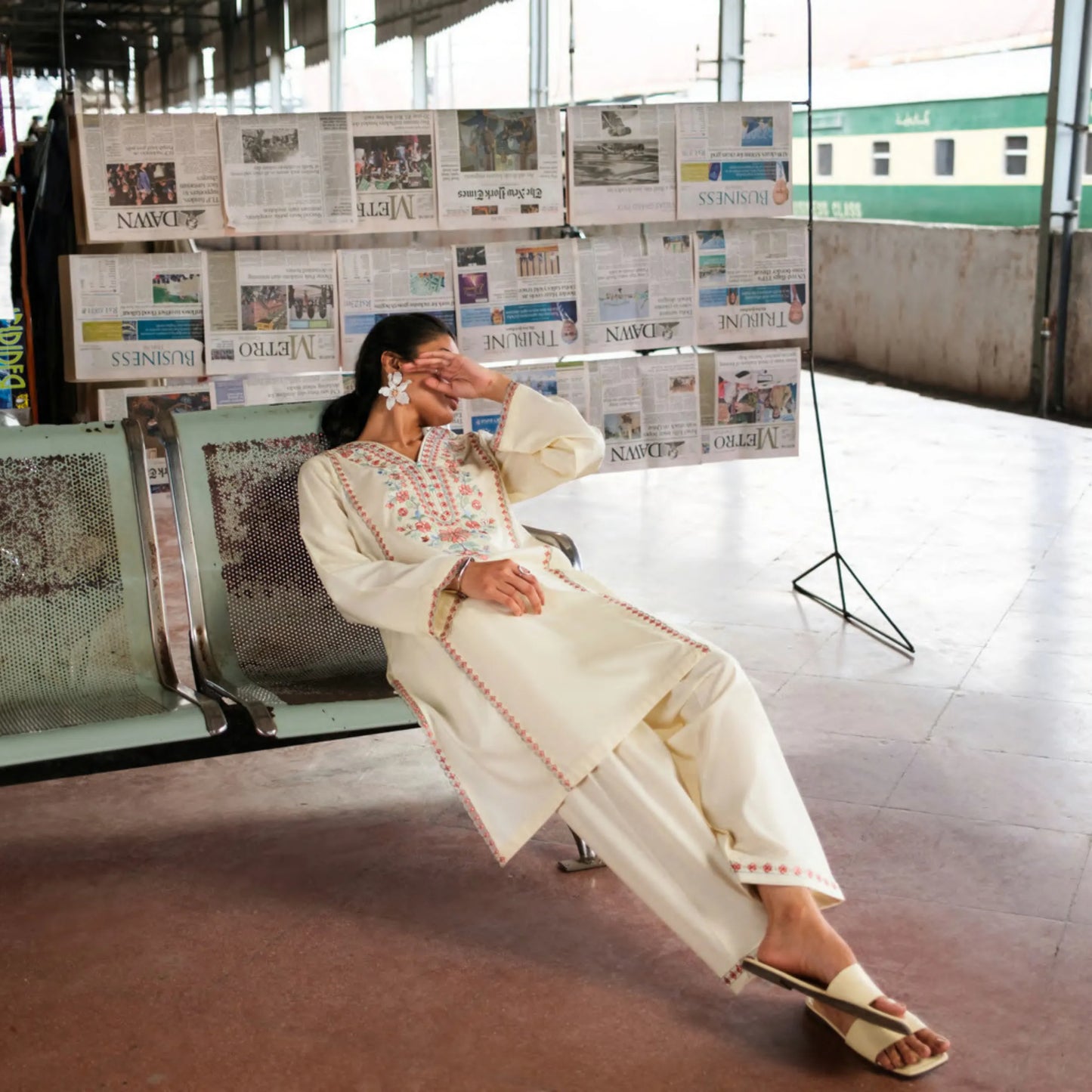 UCA-40 Summer Travels Embroidered Cotton Collection by Casuallite | Ready to Wear Pakistani Asian clothes