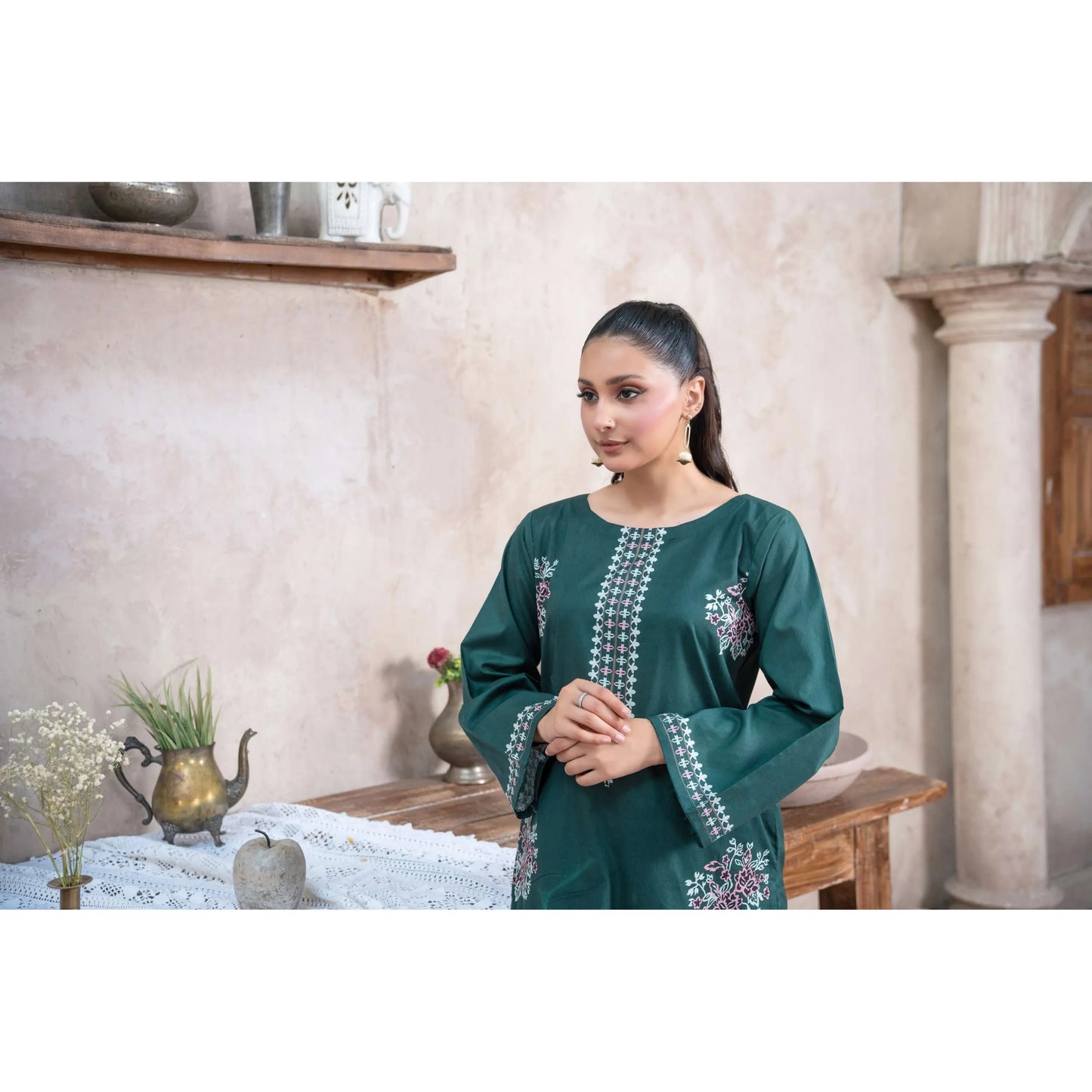 UMRZ-64 "Reat" by Rangz Embroidered Lawn Co Ord set collection| Ready to Wear Pakistani Asian clothes