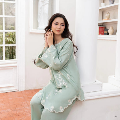 UA-243 Embroidered Lawn Summer Lawn Co-Ords Set by Umnaa