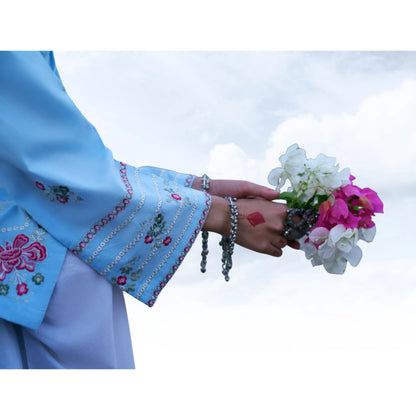 UCA-43 "HER" Collection Embroidered Cambric Cotton by Casuallite 3 Piece Suit for Women | Ready to Wear Pakistani Dress