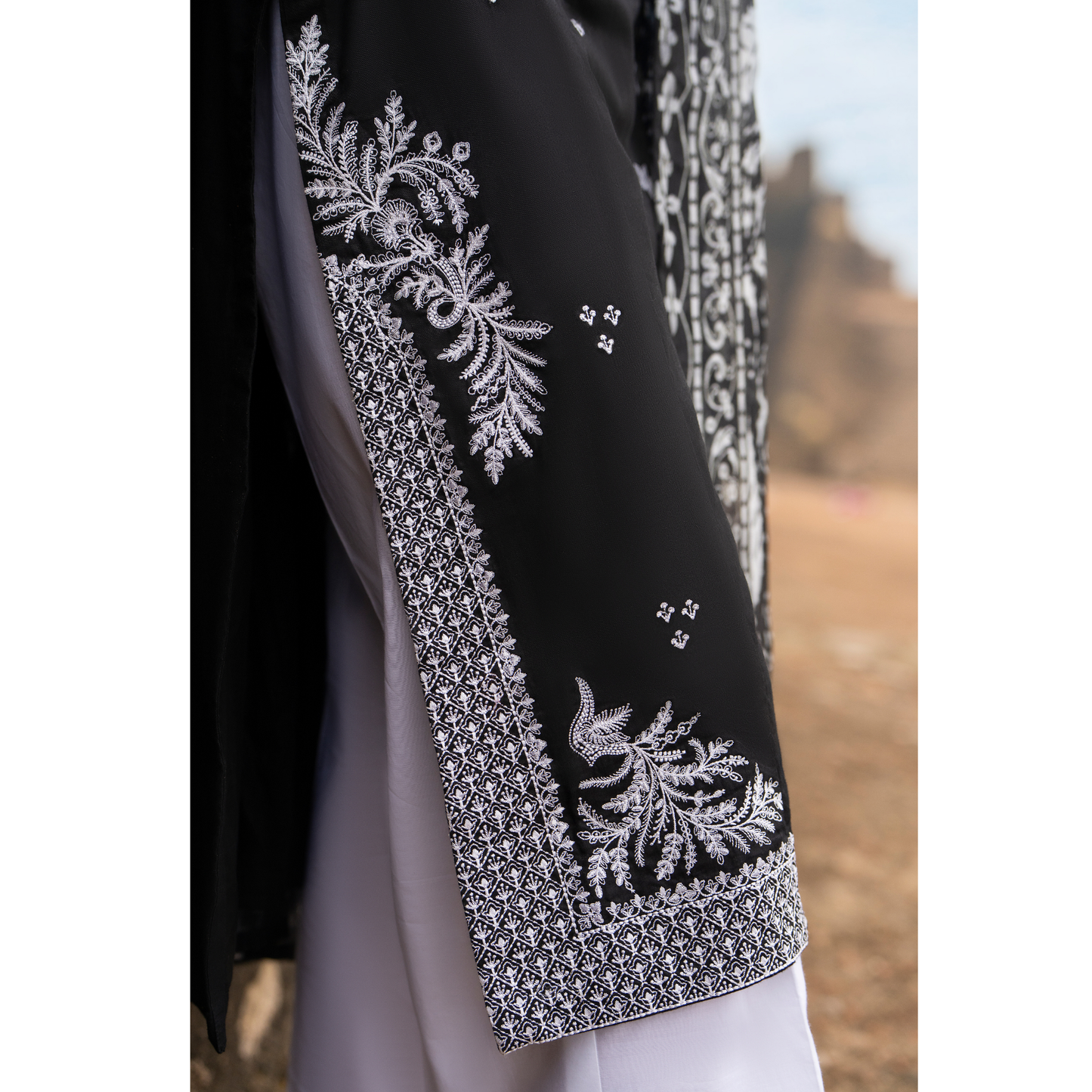 UCA-16 3 Pc Embroidered Cotton Lawn Ready to Wear Eid Collection by Casuallite