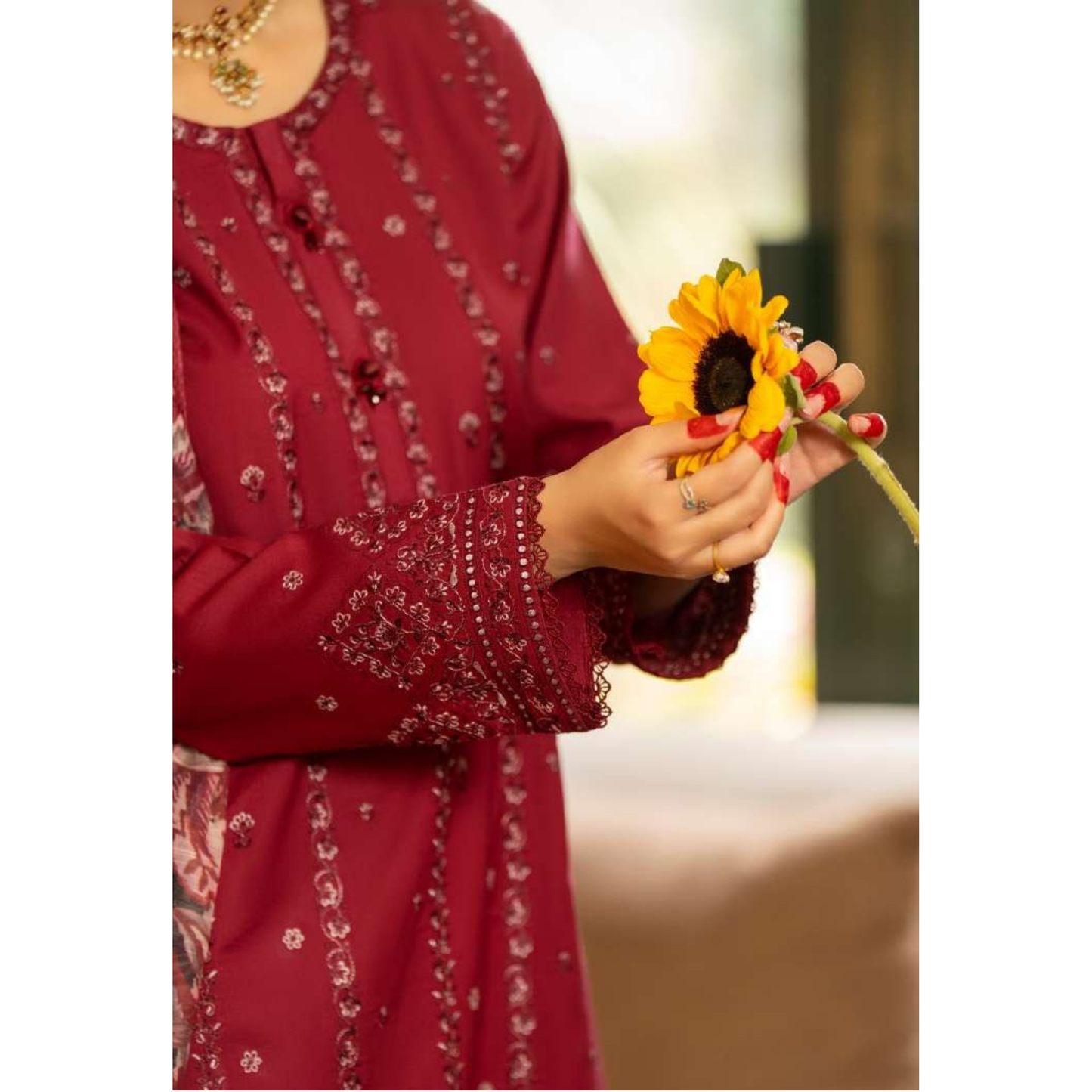 UCA-20 Luxury Cambric Cotton Farshi Shalwar Collection | Ready to Wear | Casuallite