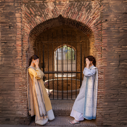 UCA-15 3 Pc Embroidered Cambric Cotton Ready to Wear Eid Collection by Casuallite