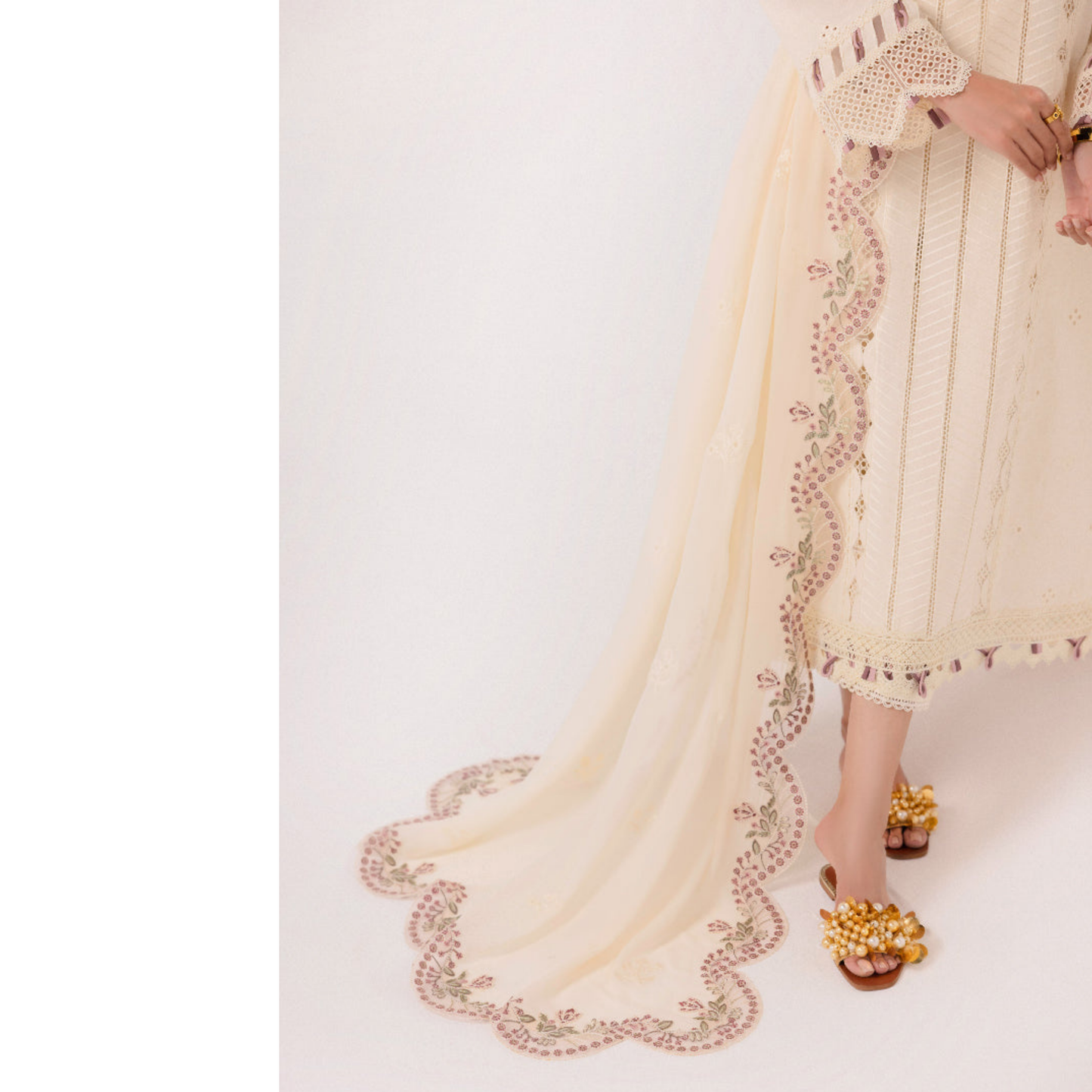 3 Pc Festive Embroidered Collection  | Ready to Wear | Qalamkar