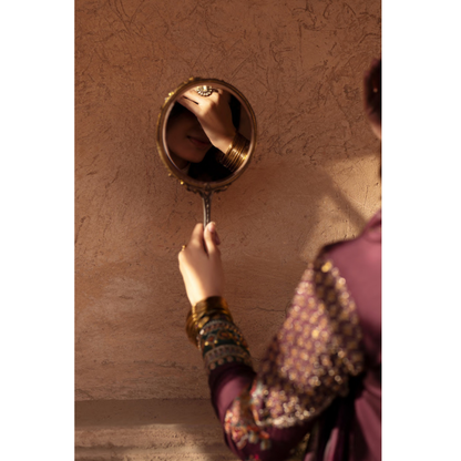 UCA-34 "ISHQIA" Festive Drop Embroidered Viscose Collection by Casuallite