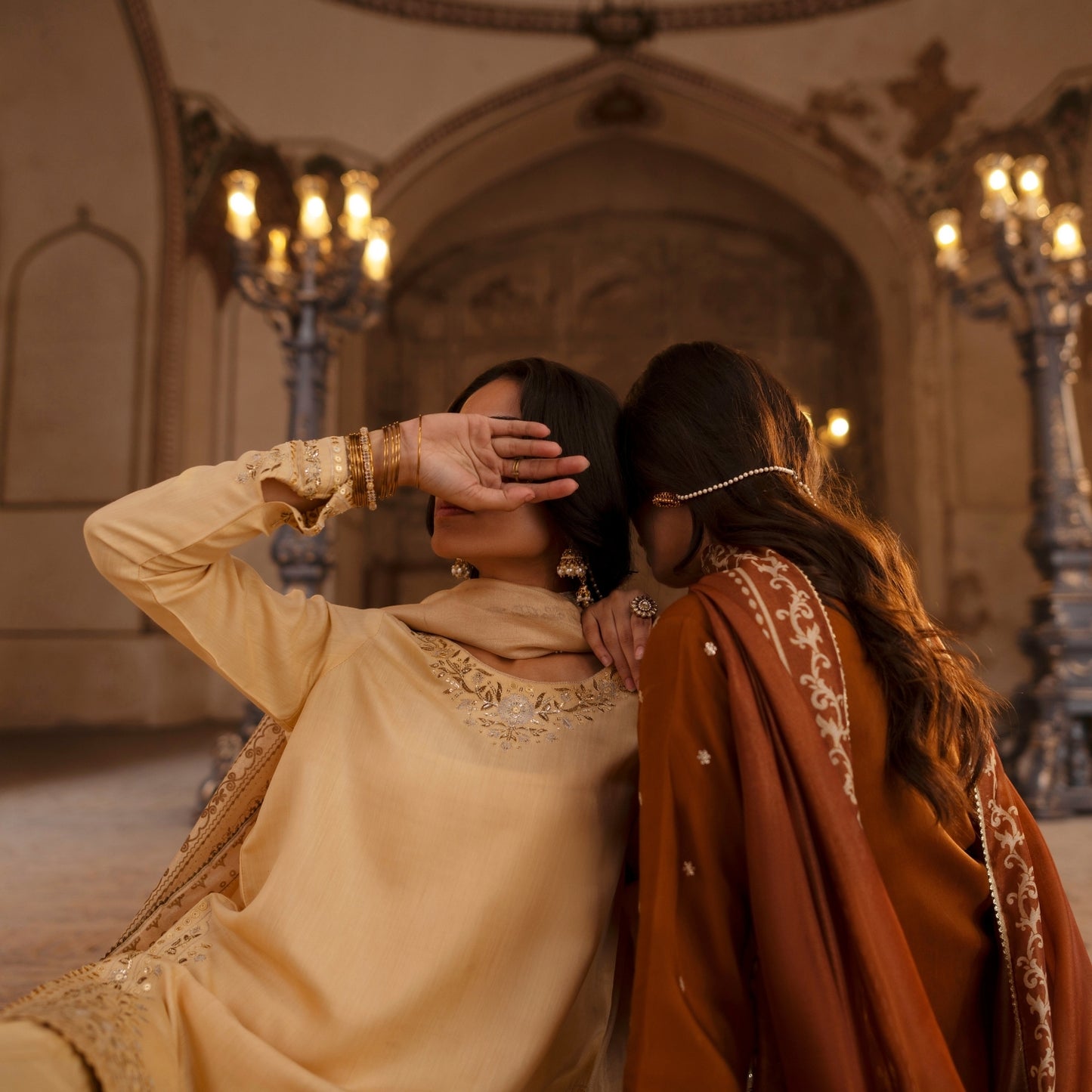 UCA-35 Darbar Festive Drop Embroidered Collection by Casuallite