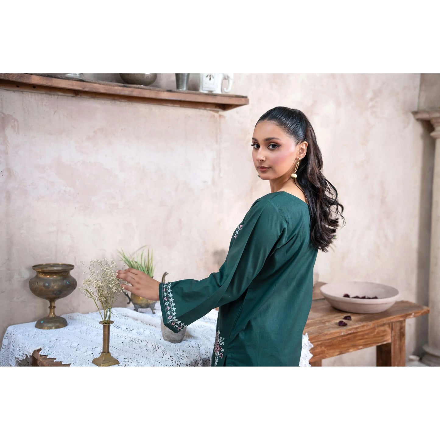 UMRZ-64 "Reat" by Rangz Embroidered Lawn Co Ord set collection| Ready to Wear Pakistani Asian clothes