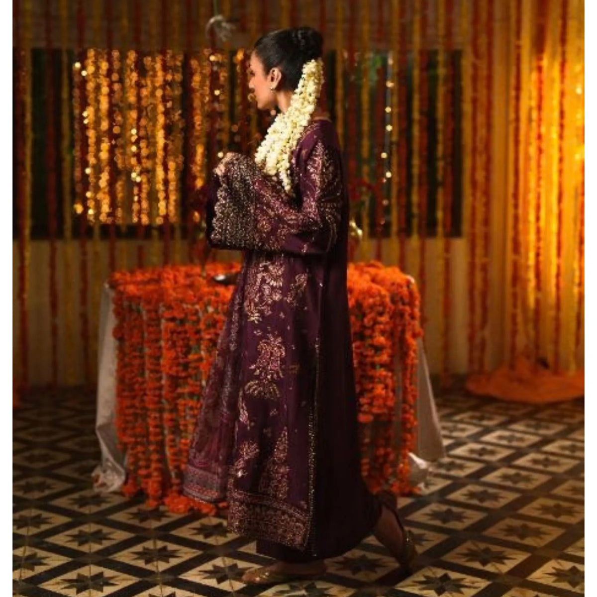 UCA-52 "Chand Bali" Luxury Viscose 3 Pc | Casuallite