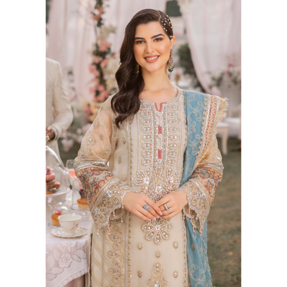 UTT-04 Embroidered Luxury festive 3 Pc Pakistani Dress | Ready to wear | Traditional Thread