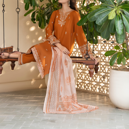 UCA-24 "Saavan" Premium Cotton Embroidered Collection by Casuallite