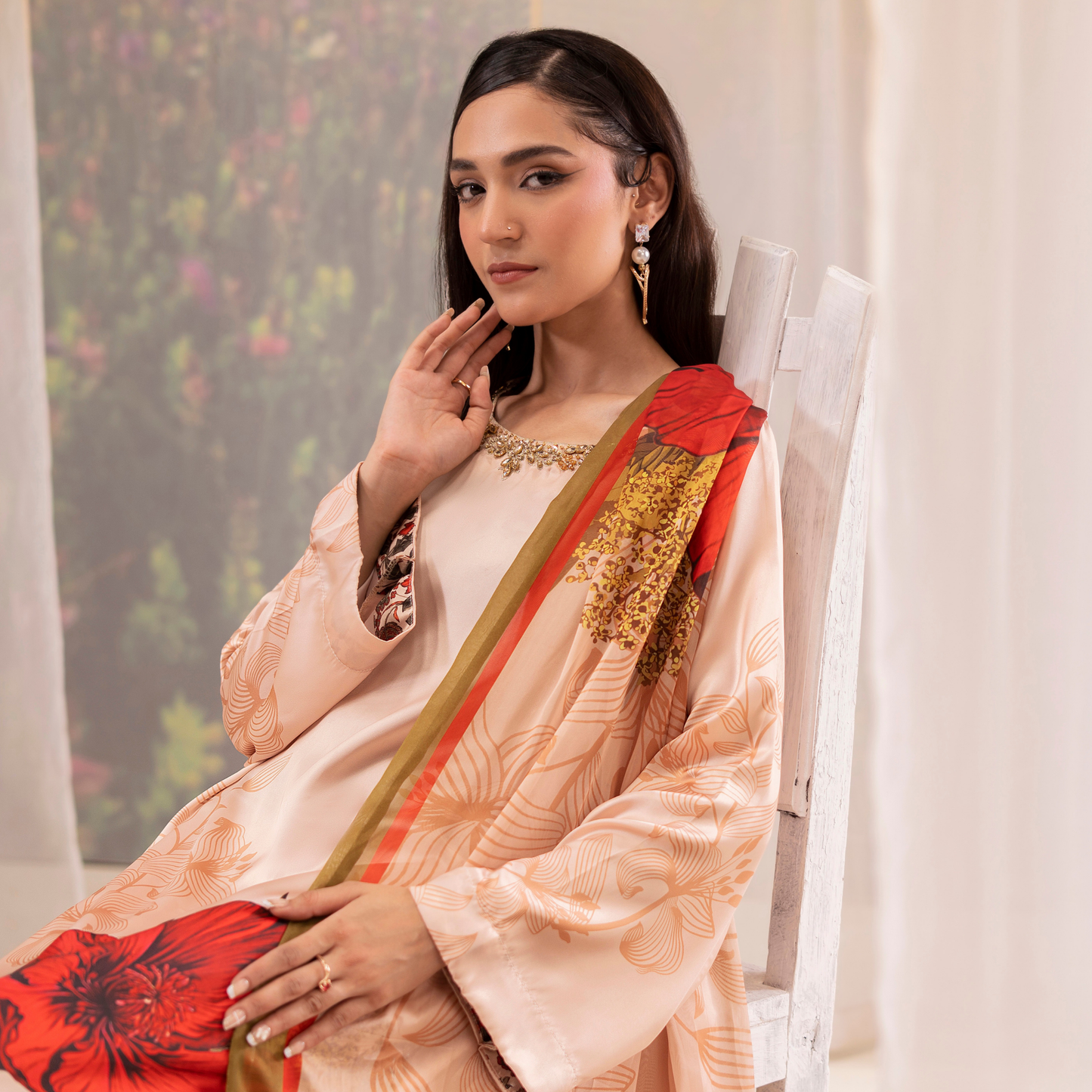 RA-20 3 Pc Printed Silk Collection |Ready to Wear | Raniya.h