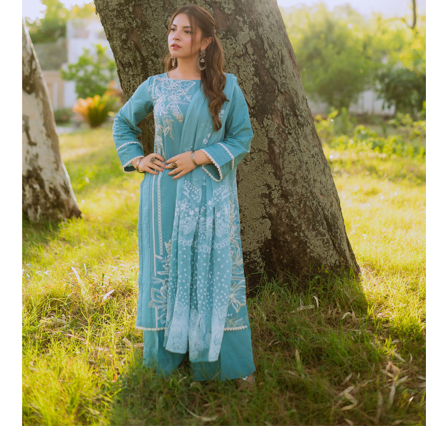 UA-120 Embroidered khaddar 3 Pc Collection | Ready to Wear | Umnaa