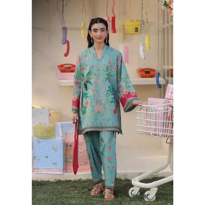 UAS-01 printed Pret by Asim jofa Printed Co Ord Set summer Collection Ready to Wear asian clothes