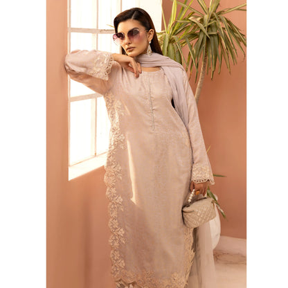 UMS-68 Florence Embroidered Visocse 3 pc Collection | Simrans