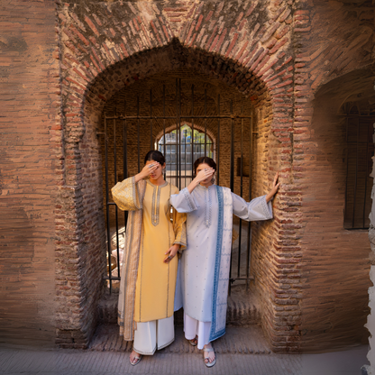 UCA-15 3 Pc Embroidered Cambric Cotton Ready to Wear Eid Collection by Casuallite