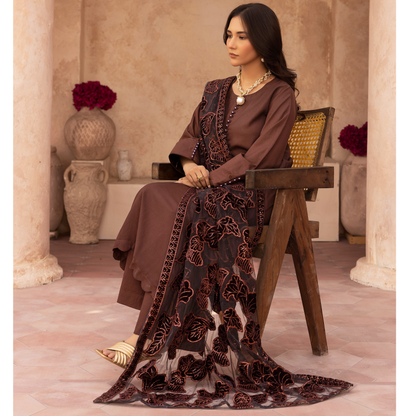 UMS-45 NURA LUX by Simrans Laserkari Dhanak Winter Collection | Ready to Wear | Asian Clothes