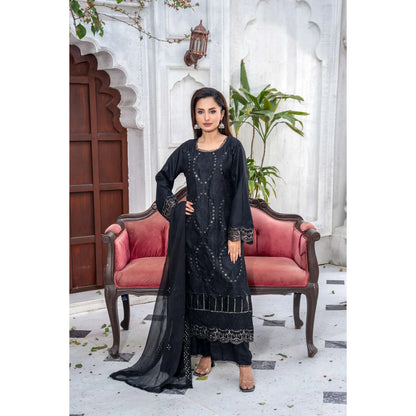 UMRZ-54 "Image Kari" Linen Festive Mother & Daughter Collection by Rangz