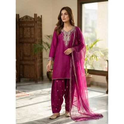 UA-176 Embroidered Viscose Festive Collection by Umnaa