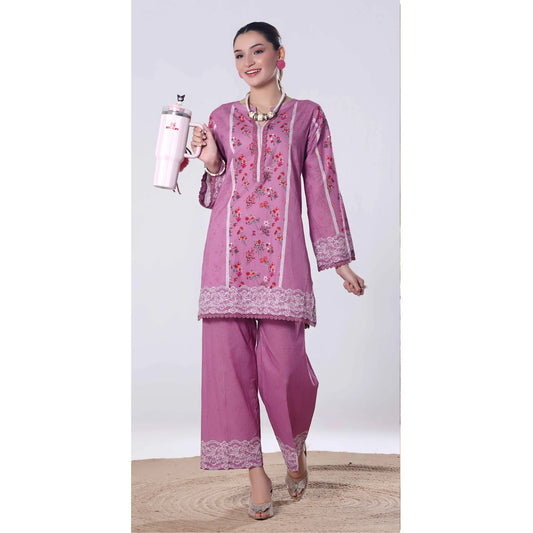 USN-18 Daily Pret Vol'8 Printed Lawn Co-Ords Set by Saphron