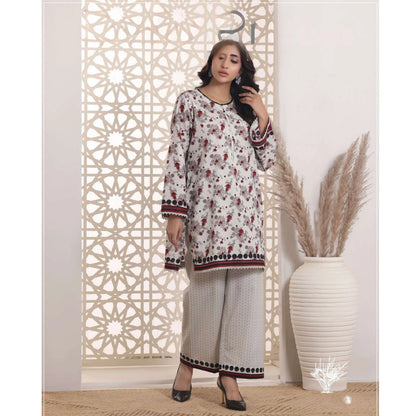 USN-19 Daily Pret Vol'8 Printed Lawn Co-Ords Set by Saphron Casual Co Ord Set Pakistani