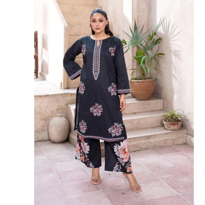 UMRZ-64 "Reat" by Rangz Embroidered Lawn Co Ord set collection| Ready to Wear Pakistani Asian clothes