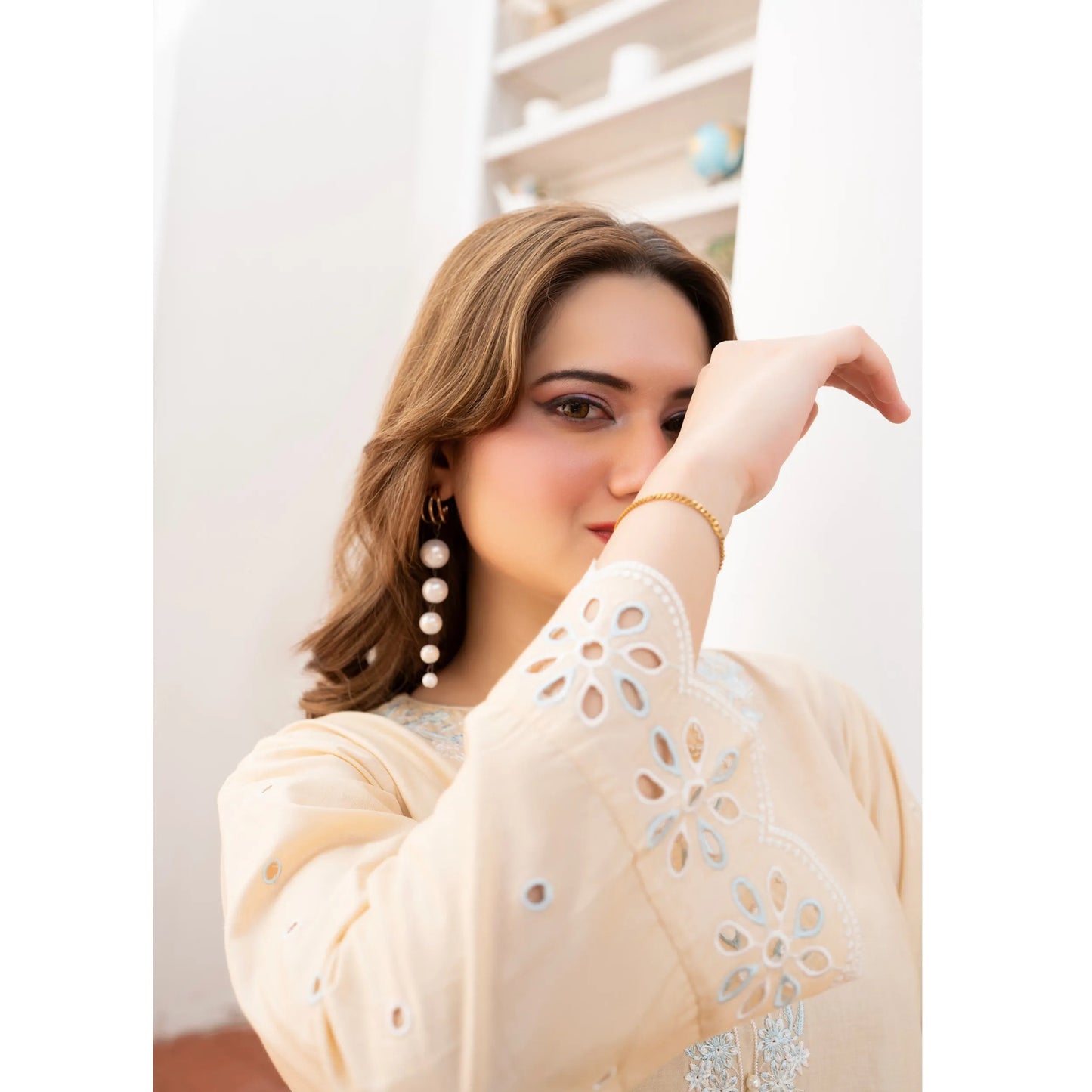 UA-243 Embroidered Lawn Summer Lawn Co-Ords Set by Umnaa