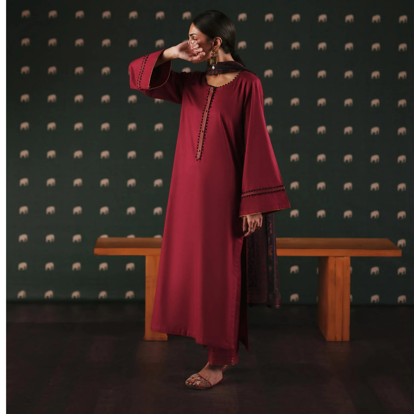UCA-45 "Azzurra" Embroidered Lawn Collection by Casuallite | Ready to Wear Pakistani Asian clothes