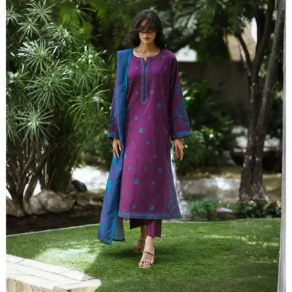 UCA-48 "Breath" Embroidered Cotton Lawn Collection | Casuallite