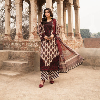 "AURA" Embroidered Georgette Collection by Karma Collection