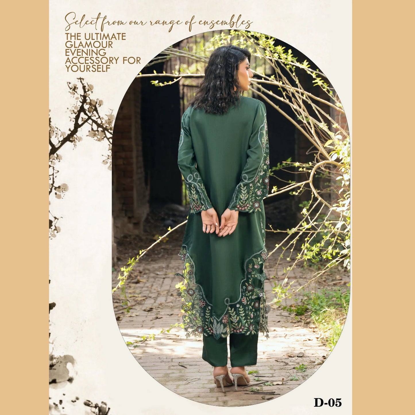 UTT-17 Eid Glow by Traditional Thread Viscose 2 Pc Collection